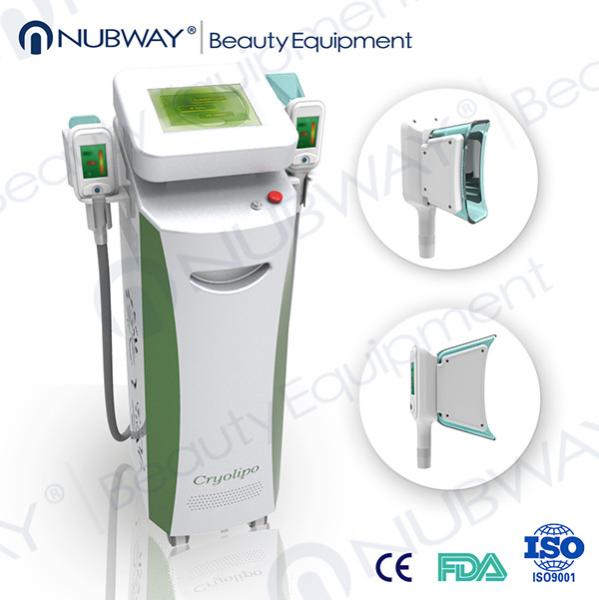 Buy cheap 2 handles cryolipolysis fat freezing slimming machine / cryolipolysis / cryolipolysis mach from wholesalers