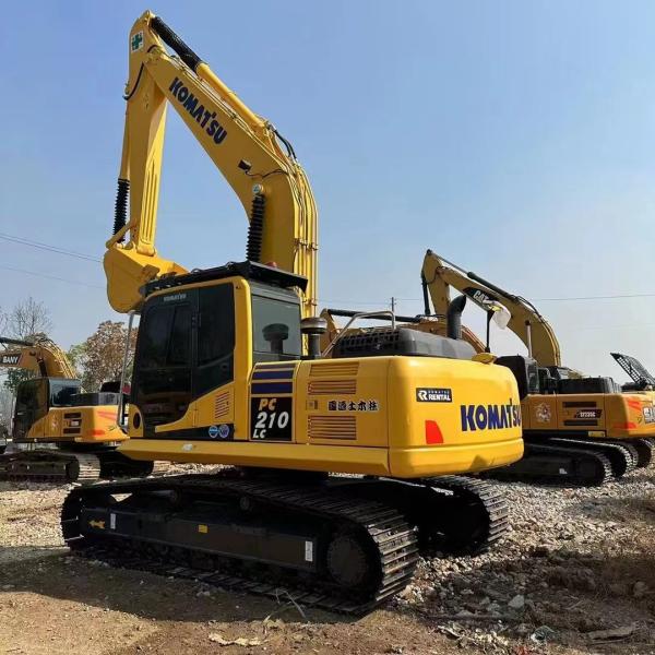 Buy cheap Used Komatsu PC210 crawler excavator sold at a low spot price from wholesalers