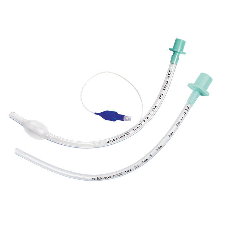 Medical Disposable PVC Endobronchial Tube ET Tube with Cuff and without Cuff