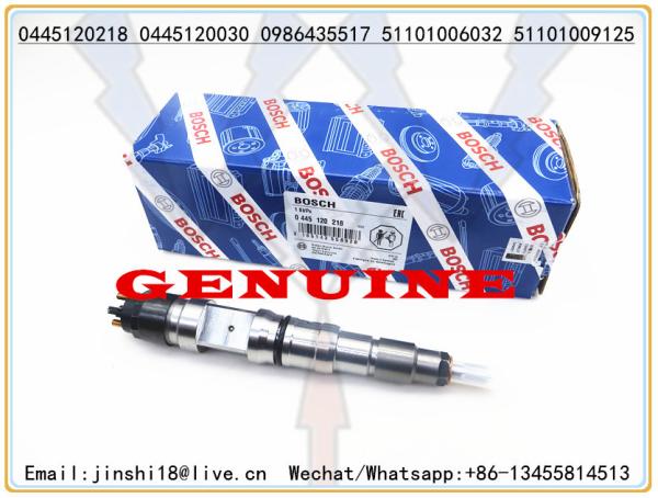 Buy cheap HIGH QUALITY COMMON RAIL FUEL INJECTOR 0445120218 0445120030 0986435517 FOR MAN 51101006032 51101009125 51.10100-6048 from wholesalers