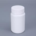 SCREW CAP 100ml White HDPE Plastic Bottles for Food Grade Calcium Capsules