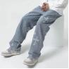 Buy cheap OEM Mens Side Pocket Jeans Washed Vintage Baggy Multi Pocket Jeans Men from wholesalers