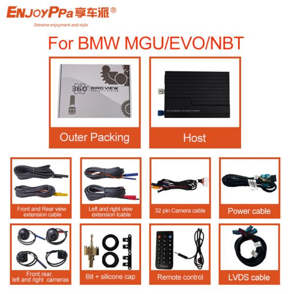 Buy cheap Night Vision Car Surround Camera System For BMW NBT 4 Way Driving from wholesalers