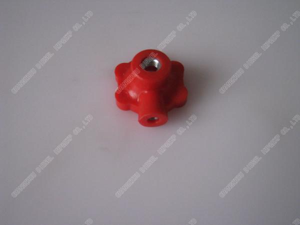 Buy cheap Speed Control Lever Knob Diesel Engine Parts Red Color Copper And Plastic Material S195 from wholesalers