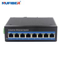 Buy cheap Din Rail Unmanaged Industrial Switch 8 port Industrial Gigabit Ethernet Switch product
