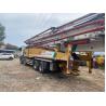Buy cheap HB62K-6X Semi-Dry Shotcrete Type 2019 62m Concrete Pump Truck Concrete Boom Pump from wholesalers