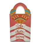 Lovely CMYK Carrier Large Christmas Shopping Bags 350G Spot Printed Paper
