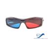 Buy cheap Plastic Frame Red Cyan Anaglyph 3D Glasses For Normal TV 3D Movies from wholesalers