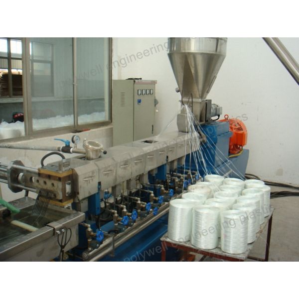 Pellet Machine for Making PA6/66 Glass Fiber Reinforced Granules Extrusion Machine