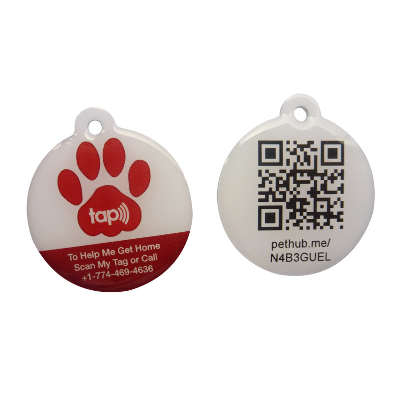High Frequency Printed Ip68 Rfid Epoxy Tag Keyfob