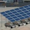 Buy cheap High Strength Carport Solar Systems Galvanized Steel Frame Aluminum Rails from wholesalers