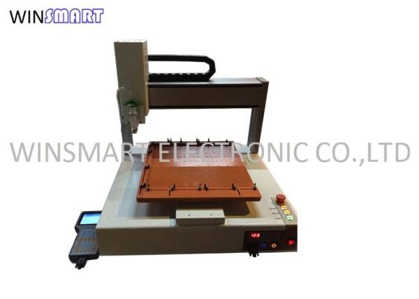 Buy cheap 3 Axis Robotic SMD Red Glue Dispensing Machine 400x400mm Table from wholesalers