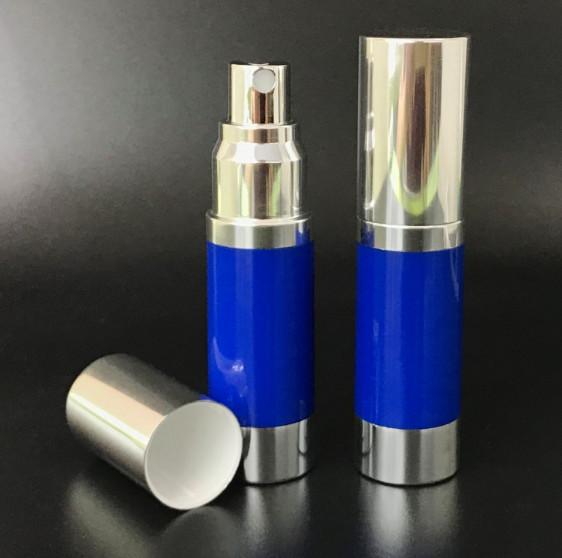 Buy cheap Aluminum 1oz 100ml Snap On Airless Cosmetic Bottles from wholesalers