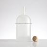 Buy cheap Super Flint Glass 700ml Frosted Vodka Bottle with Top Grade Custom Printing Logo from wholesalers