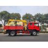 Buy cheap Chinese Dongfeng Brand Double Cabin 4WD 4X4 Truck Mounted Crane With XCMG 5 Tons Crane For military use from wholesalers