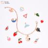 Buy cheap Gold Plated Enamel Pendants For DIY Necklace Bracelet Earring Craft Supplies from wholesalers