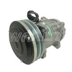 Universal Truck AC Compressor 12V Air Conditioner Pumps 7H15 2PK For Caterpillar