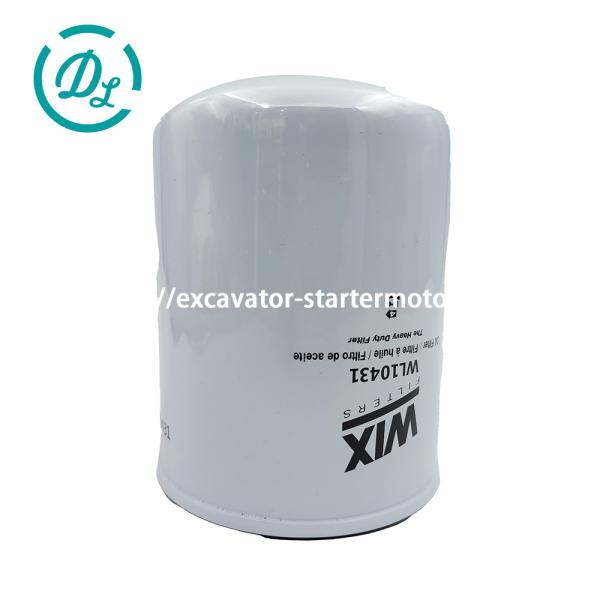 Buy cheap WL10431 Oil Filter Wix Excavator Spare Parts Oem Metal Canister Filter from wholesalers