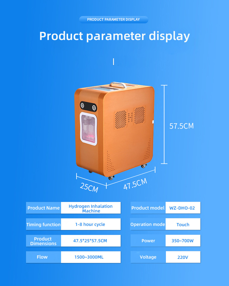 Hydrogen-inhaling Machine Improves Sleep And Possesses Antioxidant Properties 3000ml
