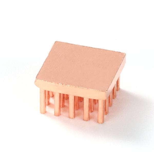 Buy cheap 86x40mm Stable Copper Heat Sink Anti Erosion Anodized Surface Treatment from wholesalers
