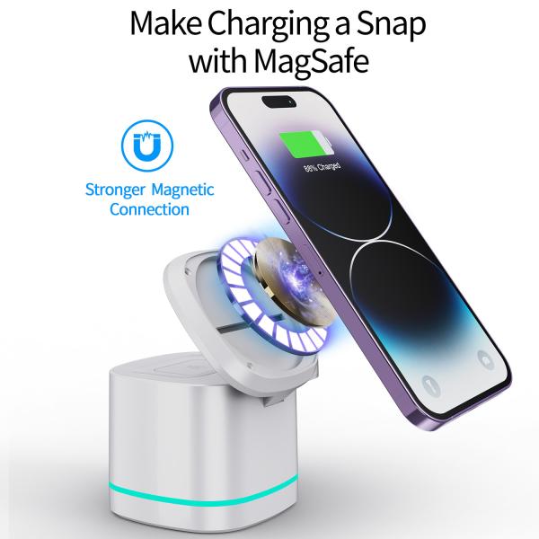 Buy cheap Multifunction Wireless Charger Fast Charge Wireless Charging Pad Qi Standard from wholesalers