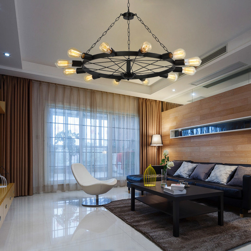 Industrial lighting in kitchen Bar Coffee Shop Lighting Fixtures (WH-VP-48）