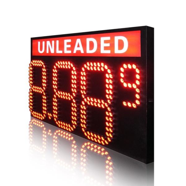 Buy cheap USA 8.889 Outdoor and Semi outdoor LED Gas Sign with System Connectivity vms road from wholesalers