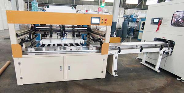 Buy cheap Wall Mounted Tissue Paper logs Transfer and Tissue Paper Cutting Machine from wholesalers