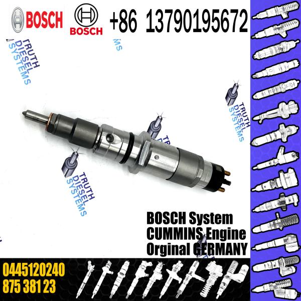 Buy cheap Diesel Common Rail Injector 0 445 120 240 0445120240 0445120037 0445120115 For CUMMINS 5263306 3965750 4940171 from wholesalers