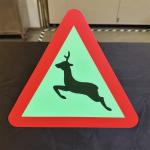 Plastic Photoluminescent Signage For Wall Mounted And Ceiling Mounted Installati