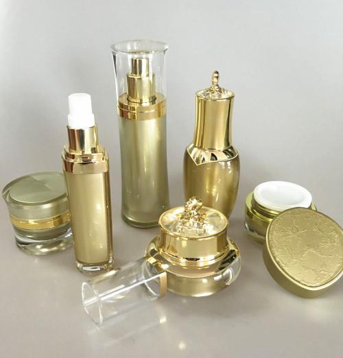 Buy cheap Luxury Acrylic Cosmetic Plastic Packaging For Moisture Lotion Cream Serum from wholesalers