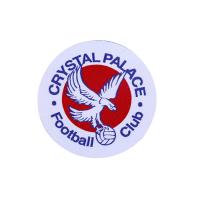 Buy cheap Laser Cut Custom Woven Clothing Patches For Crystal Palace Football Club Hoddie product