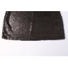 Buy cheap Nightclub Style Black Sexy Women Mini Skirt 100% Polyester With Sequin from wholesalers