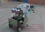 Stainless Steel Gasoline Type Mobile Milking Machines for Dairy Farms
