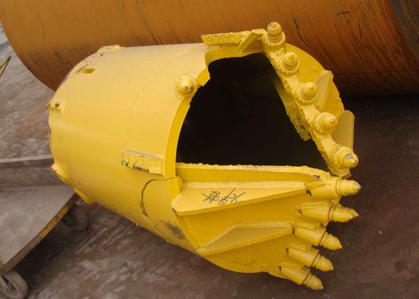 Buy cheap φ600 16mm Double Cut Drilling Bucket Auger from wholesalers