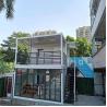 Buy cheap Aluminum Two Bedroom Prefab Container House 40ft Flat Pack Shipping Container Home from wholesalers