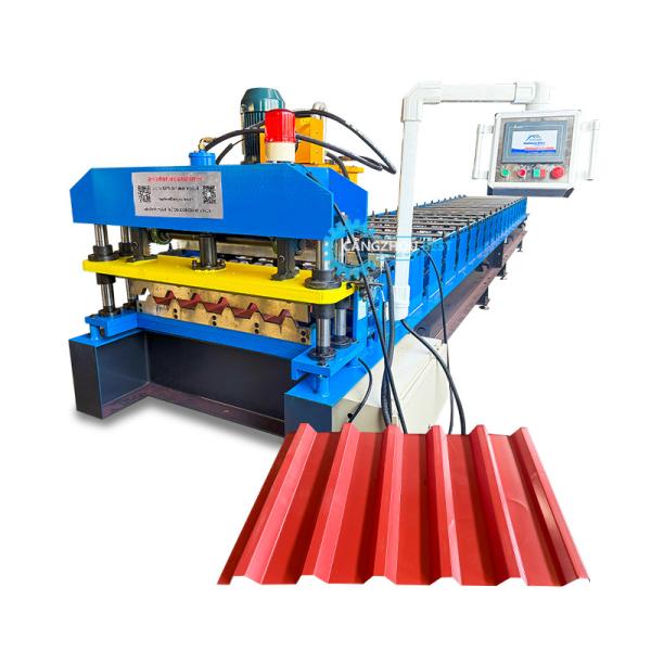 Buy cheap IBR Roofing Sheet Roll Forming Machine Hydraulic Cutting For Steel Profile from wholesalers