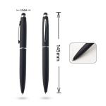 Business Office Stationery Custom Multi Color Metal Rubber Ballpoint Pen for