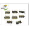 Buy cheap 3.0AMP Gold Plated Round Pin Header Connector 1.27mm Pitch straight from wholesalers