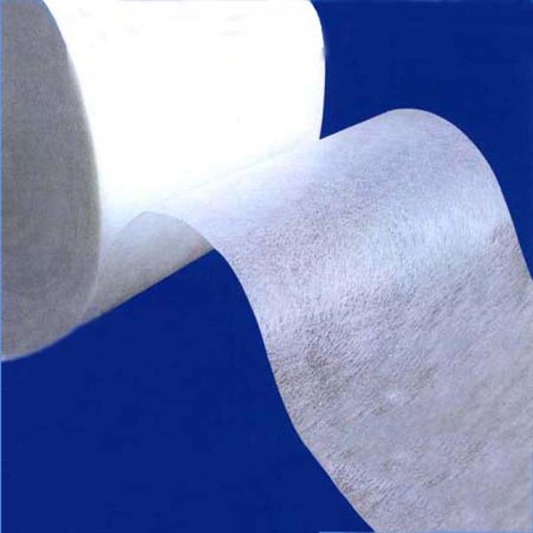 Buy cheap White color and high strength fiberglass tissue for wall covering from wholesalers