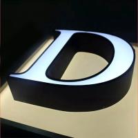 Buy cheap Shop Logo Outdoor LED Letter Sign with 28C Working Lifetime of 50000 Hours and product