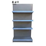 Factory Customized Color Size retail display rack single-sided black supermarket