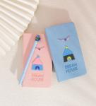 Business Office Gift Cartoon Creative End Stationery Set with Imitation Leather