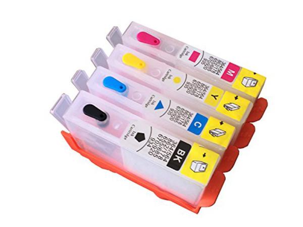 4 Colors Compatible Printer Ink Cartridges , Compatible Inkjet Cartridge For HP