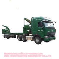 Buy cheap Two Speed Port Handling Equipment 20ft 40ft Self Loading Container Trailer product