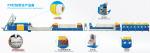PP-2 PP-2-4 Strapping Band Belt Tape Production Line Machine with Screw Dia. 90