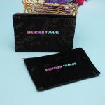 Recycled Lipsticks Packing Velvet Cosmetic Zipper Bag