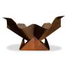 Buy cheap Unique Garden Decoration Warming Firewood Corten Steel Outdoor Fire Pit Heater from wholesalers
