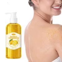 Buy cheap ODM Fresh Lemon Scented Shower Gel Exfoliating Moisturizing Bodywash Pores Deep product