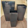 Buy cheap GW7505 24cmx24cmx52cm Garden Ceramic Outdoor Pot from wholesalers